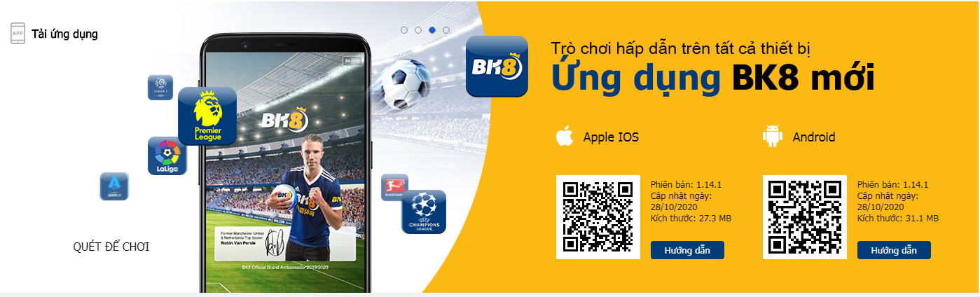 BK8 app - Truy cập nhanh chóng